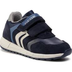 Leer Kinderenschoenen Geox Sneakers - Bleu