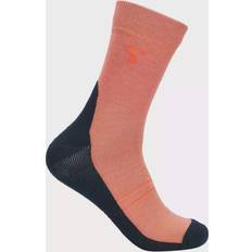 Herre - Rosa Sokker Tufte Merino Crew Socks 36-40 Old Rose, unisex Herre