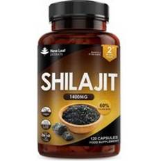 New Leaf Products Shilajit Capsules 1400Mg With 60% Fulvic Acid Shilajit