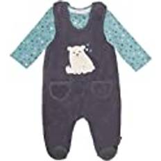 1-3M Combi-pantalons Sterntaler Baby Strampler aus Nicki Elia - Grau