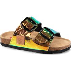 Oro Sandalias Pax Nadia Gold/Multi Unisex Sandalias - Marrón