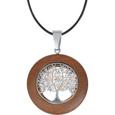 Etnox Halsband Tree Of Life för silverfärgad