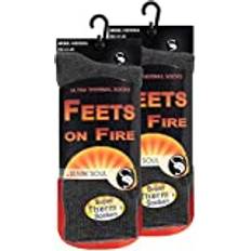 STARK SOUL FEETS on FIRE – par ultra termiska strumpor för män, varma vinterstrumpor, 41–45