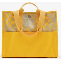 Burberry Tote Bag & Shopper tasker Burberry Stilfuld Tote Taske - Gul