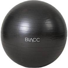 BLACC Gym ball 75cm Black, Unisex, Equipo, equipo de entrenamiento, Fitness, Negro, ONESIZE