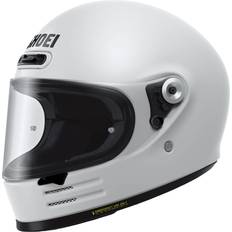 Shoei Glamster Plain Motorcycle Helmet - Off White
