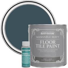 Paint Rust-Oleum Washable Matt Tile Paint Blue 2.5L