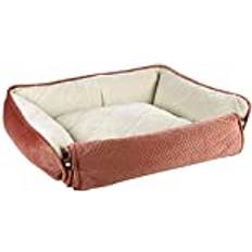 Pet Brands Dibor Dream Paws Coral Sofa Dog Bed