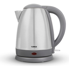 Tower Presto 1.7L Brushed Stainless Steel Kettle