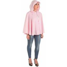 BigBuy Carnival Pink Short Cloak Costume for Adults M L