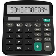 Calculators Helect Helect Standard Function Desktop Calculator Black