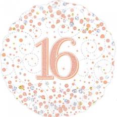Oaktree Funkelnd Folienballon 16 Fizz Geburtstag