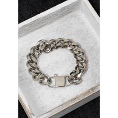 Etnox Panzerkette 15 mm Silver Bracelet Grau