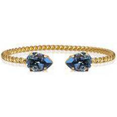 Caroline Svedbom Blå Armband Caroline Svedbom Mini Drop Bracelet Denim Blue