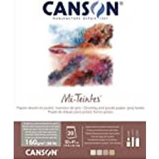 Bloques de Dibujo y Bocetos Canson Bloc Mi-Teintes Pad 32 x 41 cm 20 Sheets