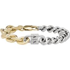 Armani Exchange Stainless Steel Gold Tone IP Bracelet - Amber Gold