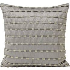 Polyester Chair Cushions Paoletti Kismet Striped Sateen Cover Chair Cushions Grey (50x50cm)