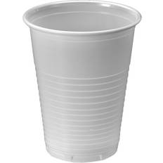 Sæt med 50 Hvide 220 ml