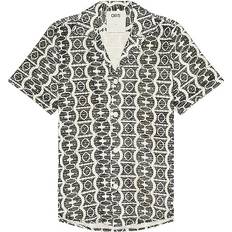 Oas Hypnotise Cuba Net Shirt - Black