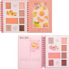 Peach Eyeshadows CORINGCO Recipe Note Eyeshadow Palette 10g #01 Flat Peach Pie