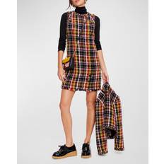 Acrílico Vestidos Kate Spade Art Plaid Tweed Dress