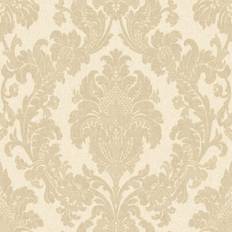 Wallpapers Albany Belgravia Décor Ciara Damask Cream Wallpaper