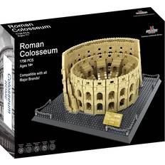 Apostrophe Games Roman Colosseum Building Block Set 1756-Pieces Colosseum Model Building Blocks for Adults and Kids Italy