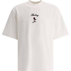 Burberry T-Shirts Burberry Rose Logo T-Shirt - Men's White