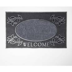 Polypropylene Entrance Mats Homescapes 'Welcome' Door Gold cm