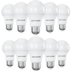 Light Bulbs Paul Russells 60W GLS Dimmable 8.5W LED E27 Warm White Bulb Warm White 10