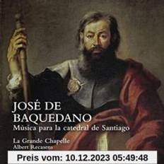 Musik José de Baquedano: Música para la catedral de Santiago (CD)