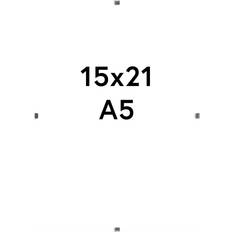 Walther Clipsramme 15x21 cm A5 Ramme