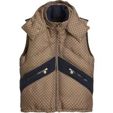 Balmain Gilets Balmain Brown Mini Monogram Vest WET MARRONMARRON FON IT