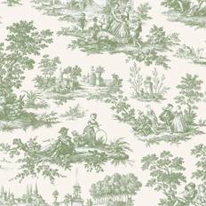 Galerie Cottage Chic Paesaggio Barocco Wallpaper Green 84045