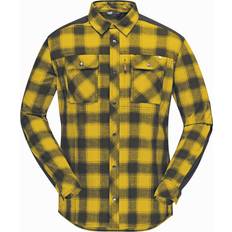 Norrøna Herre Skjorter Norrøna svalbard flannel Shirt Golden Palm