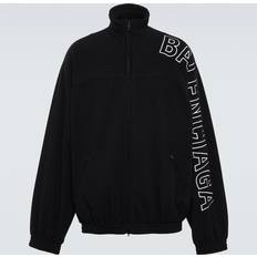 Balenciaga Men Jackets Balenciaga Oversize-Jacke Schwarz