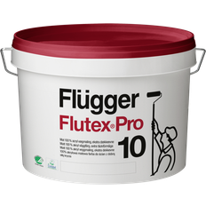 Flügger Inomhusfärger - Väggfärger Målarfärg Flügger Flügger Flutex Pro 10 Väggfärg Väggfärg Vit