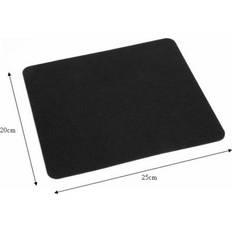 5mm Black Fabric Mouse Mat