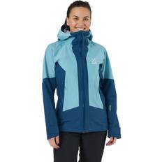 Vêtements Haglöfs Lumi Jacket Women Dark Ocean/frost Blue