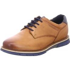 Bugatti Herren Sammy Comfort Schnürhalbschuhe, Cognac