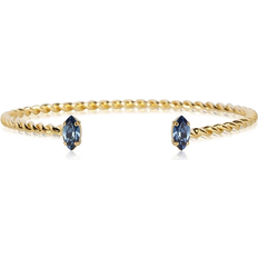 Caroline Svedbom Blå Armband Caroline Svedbom Petite Navette Bracelet Armband Dam Guld