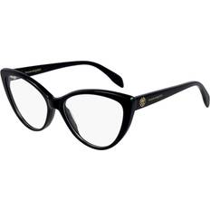 Briller & Læsebriller Alexander McQueen AM0287O in Black Black 54-15-145