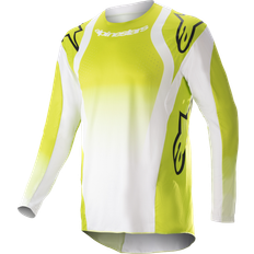 Alpinestars Crosstrøje Techstar Push, Neongul/Hvid