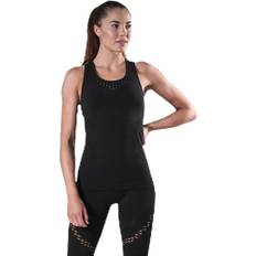 Cheap Tank Tops BLACC Fitness Seamless Mesh Tank - Black/Negro