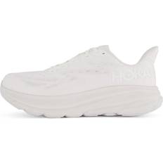 Hoka W Clifton Wide White White, Female, Sko, Løbesko, Løb, Hvid