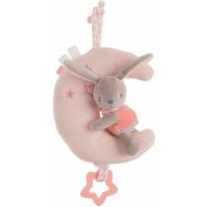 BigBuy Knuffel Moon Konijnenvlees Roze 25 cm