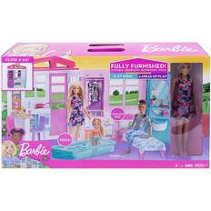 Mattel Foldbar Dukkehus Blond