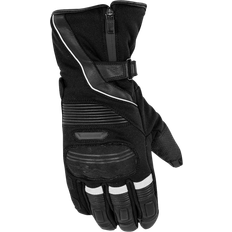 Rusty Stitches Cole Waterproof Motorcycle Gloves - Black/White