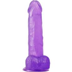 Lovetoy Jelly Studs Dildo Purple Naturtrogen Dong Med Sugpropp