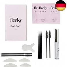 Fleeky Ögonfranslyftningsset mini Lash Lift Set 100% vegansk och djurförsöksfri Ögonfrans-lock-kit Naturlig ögonfransförlängning sammansatt med professionella kosmetologer